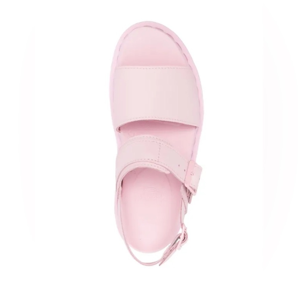 Dr. Martens baby Chalk Pink ‘Voss Mono’ chunky leather lightweight sandals - Picture 4 of 14